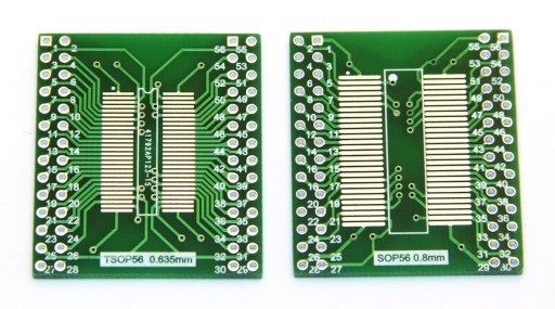 Adapter04 przejściówka SOP56 TSOP56 na DIP56 2szt.