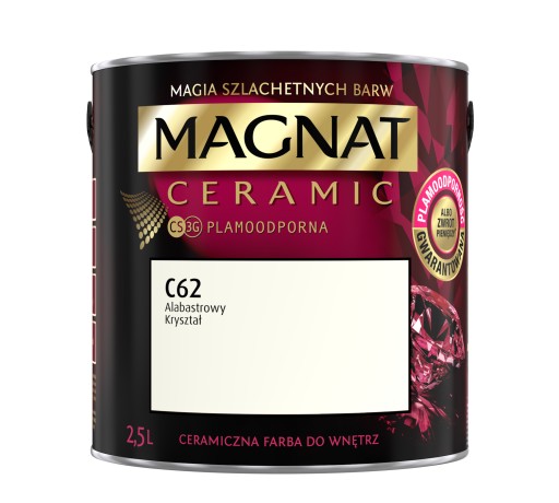 MAGNAT Ceramic farba 2,5L C62 ALABASTROWY KRYSZTAŁ