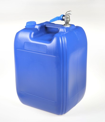 Емкость на вода, водой kranik металлический верхний, горы 20l hdpe1 - фото