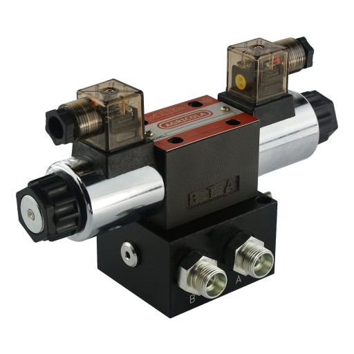 Распределитель гидравлический електрические cetop 3 50l 1 sek 24v hydrolider1 - фото