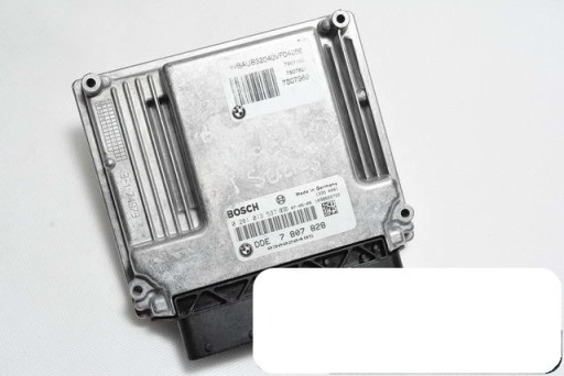 Компьютер bmw e87 2.0d 0281013537 78078281 - фото
