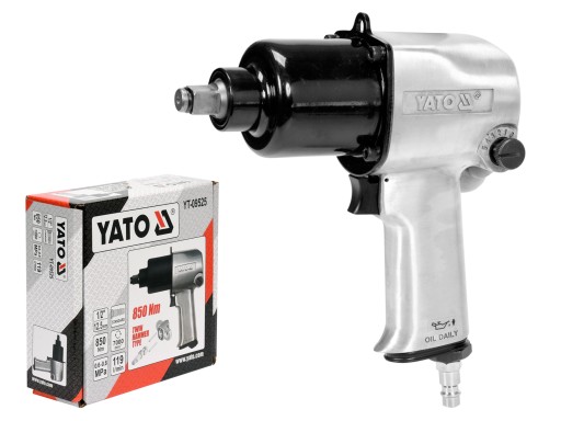 YATO ударний пневматичний гайковерт 1/2 850 Нм