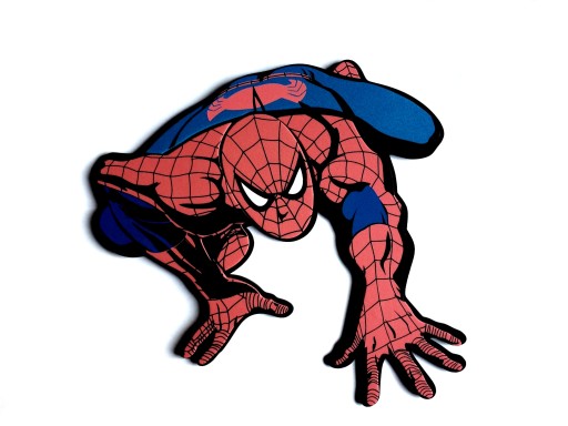 ДІТЯЧИЙ ДЕКОР з пінопласту ЛЮДИНА-ПАВУК, набір 3 шт.