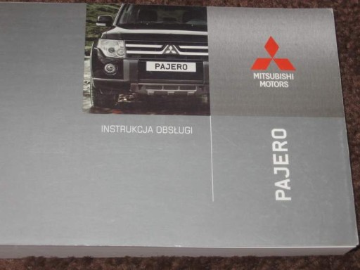 MITSUBISHI PAJERO инструкция по эксплуатации польский 2006-