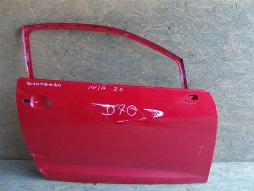 door front front right SEAT IBIZA 08- 3D