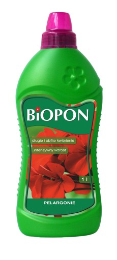 Biopon Hnojivo kvapalina na muškáty 1L