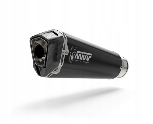 Y.045.LDRB - MIVV DELTA RACE Black YAMAHA MT-07 14-19 / вихлоп