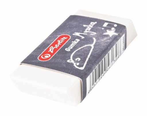 Гумка Herlitz біла 1 шт.