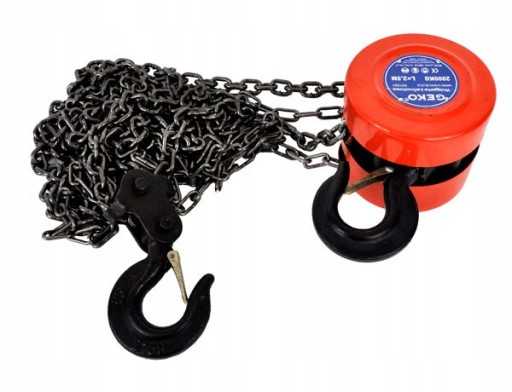 Ланцюгова лебідка 2т ланцюгова лебідка 2,5 м