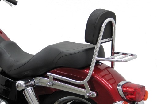 Рама зі спинкою HD Dyna Switchback Fld хром