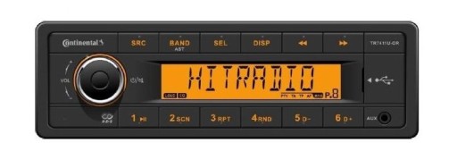 CONTINENTAL TR7411U-OR ретро автомобильное радио