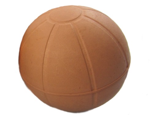 М'яч гумовий бейсбольний Hoko 100171 коричневий 7 см