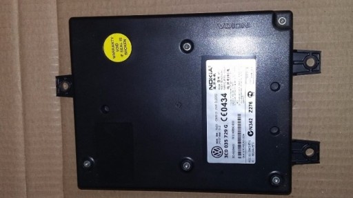 VW GOLF V 5 ДРАЙВЕР BLUETOOTH МОДУЛЬ 3C0035729G