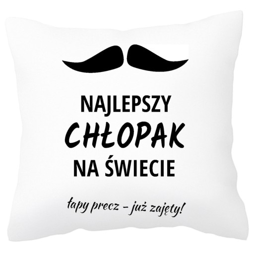 Poduszka Prezent Na Dzien Chlopaka Dla Niego 24h 6961215003 Allegro Pl