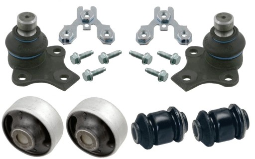 03548, 07847 - ВТУЛКИ ВАЖЕЛЯ УПРАВЛІННЯ FEBI VW CADDY GOLF II III