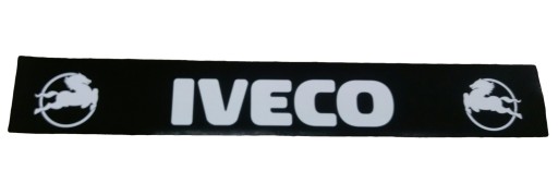 Бризговик причепа IVECO, чорно-білий