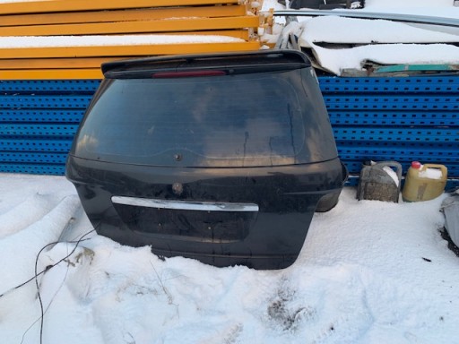 Mercedes w164 ml задний люк элерон brabus черный