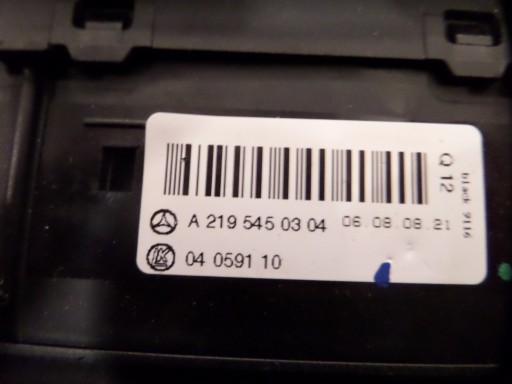 IDEALNY interruttore luci MERCEDES CLS W219 1