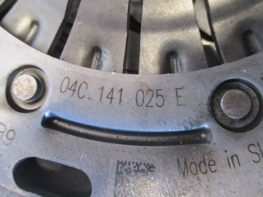 clutch VW T-ROC 2GA 1,0TSI 04C141025E