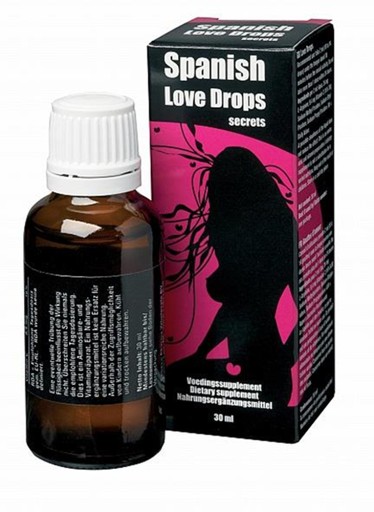 SPANISH LOVE DROPS 30ML SILNÉ AFRODIZIAKUM VZRUŠUJE