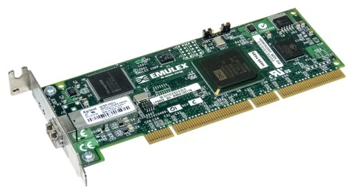 EMULEX LP9802-E FIBER CHANNEL 2Gb PCIX NÍZKY PROFIL