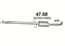 ГЛУШНИК ЦЕНТРАЛЬНИЙ KIA CEED 47.68