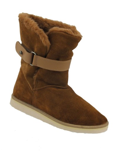 Botki Model Emu Wysokie Skóra Naturalna R 37 Botki Model Emu Wysokie Skóra Naturalna R 37