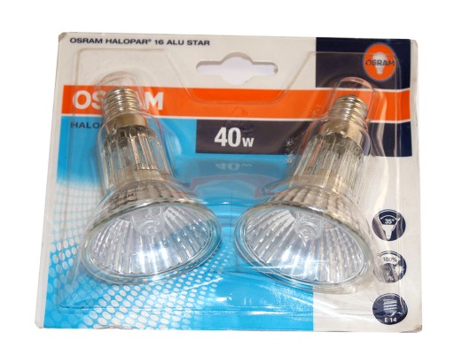 OSRAM ŽIAROVKA HALOPAR 16 ALU STAR 64822FL 40W E14