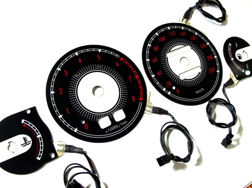 Диски INDIGLO одометра Toyota Corolla E10 модель 2