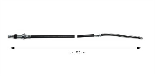 00119349 - Трос гальма вилочний навантажувач NISSAN правий L02 P1F2