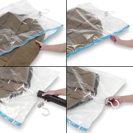 «HANGING VACUUM BAG WITH HANGER 60 x 110 FOR JACKETS AND COATS» - VseMarket.net | Price, reviews, sale