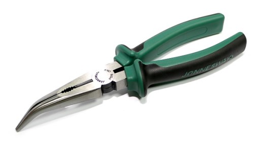 Довгі вигнуті кусачки 200 мм 8' Jonnesway