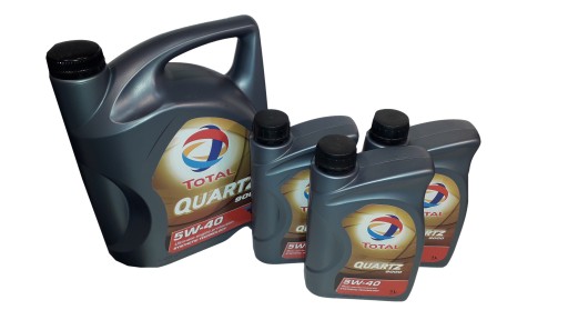 TOTAL QUARTZ OIL 9000 5W40 5W-40 5л + 3X 1л = 8л