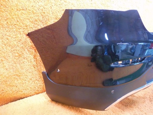 Mercedes GLC Coupe AMG Line W253 bumper rear part black