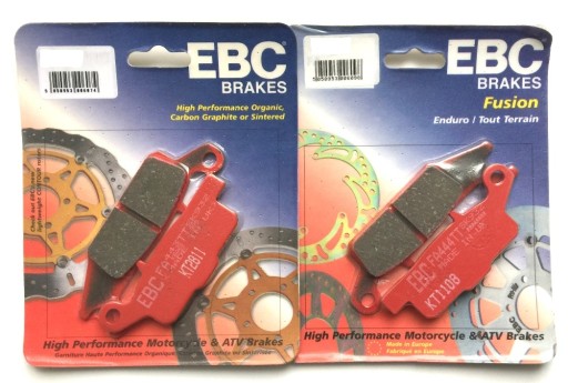 FA444 - ПЕРЕДНИЕ КОЛОДКИ YAMAHA YFM 550 700 GRIZZLY RAPTOR 250