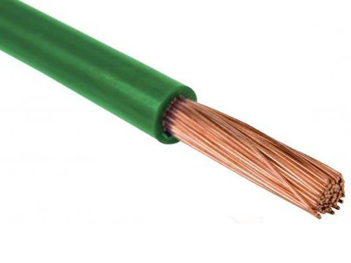 Jednožilový kábel 0,75mm2 (zelený)