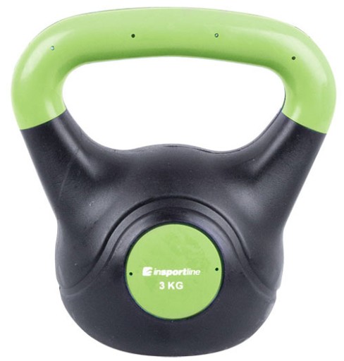 ДАМБЛІНГ БІТУМНИЙ inSPORTline KETTLEBELL DARK 3 кг