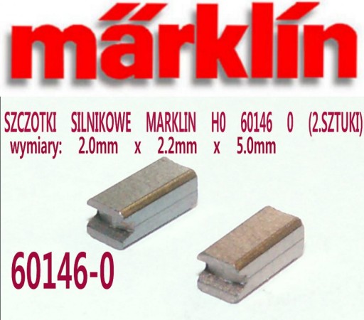 Zdjęcie oferty: Marklin sprint 60146 0 H0 szczotki do lokomotywa