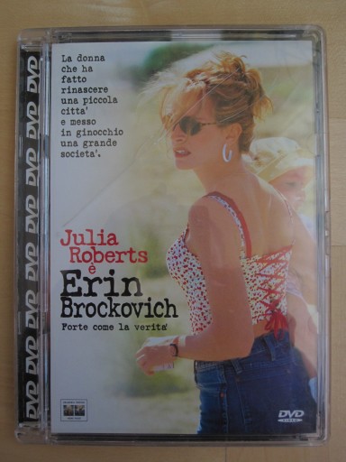 Zdjęcie oferty: ERIN BROCKOVICH (Julia Roberts) - DVD