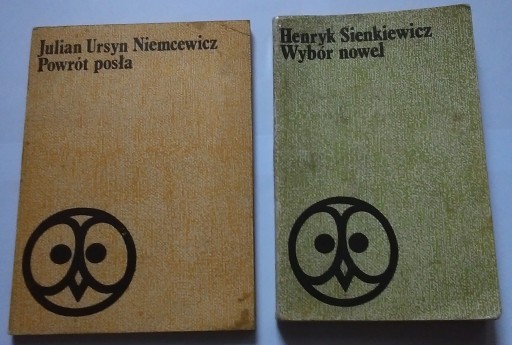 Zdjęcie oferty: Powrót posła, Niemcewicz; Wybór nowel, Sienkiewicz