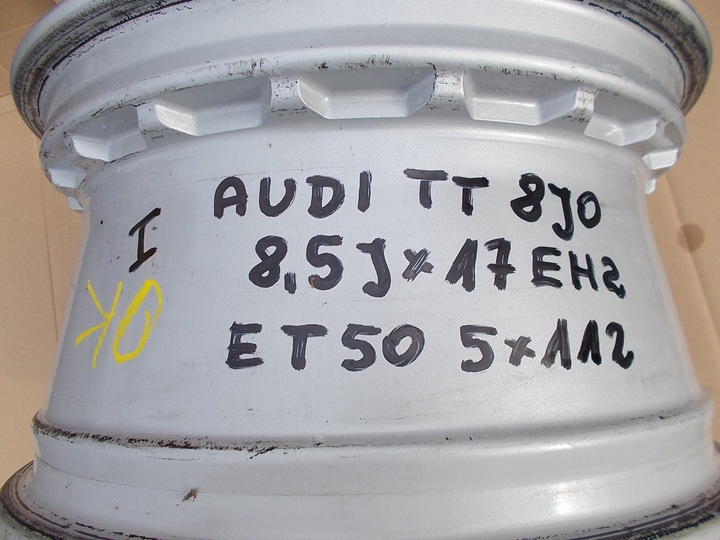 DISQUE AUDI TT 8J0 8.5JX17EH2 ET50 5X112 photo 4 - milautoparts-fr.ukrlive.com