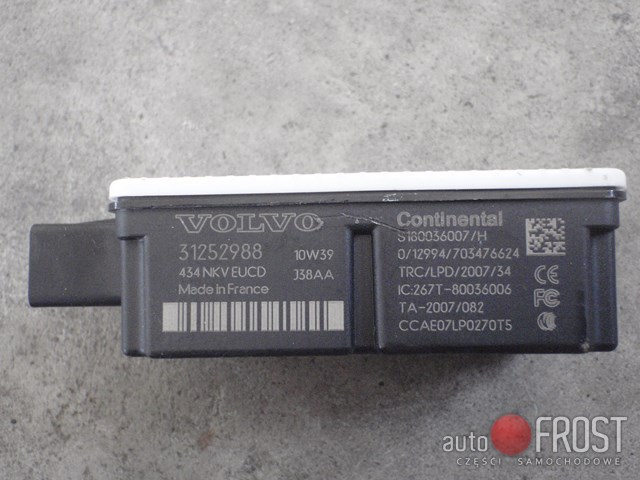 RÉCEPEUR CAPTEUR SIGNALISATION 31252988 V70 XC70 S80 photo 3 - milautoparts-fr.ukrlive.com