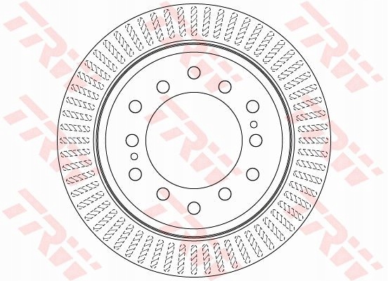 DISCS PADS TRW REAR - TOYOTA LAND CRUISER J15 photo 2 - milautoparts-fr.ukrlive.com