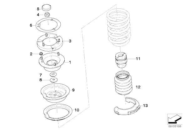 BMW WITH 31336767500 PAD SPRING photo 4 - milautoparts-fr.ukrlive.com