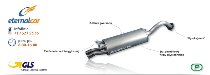 SILENCER CENTRAL NISSAN PRIMERA 1.6I -16V 96-02 photo 4 - milautoparts-fr.ukrlive.com