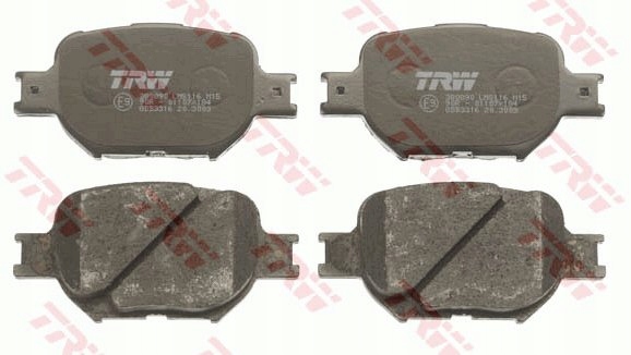 DISQUES SABOTS DE FREIN TRW TOYOTA COROLLA VERSO I 275MM photo 3 - milautoparts-fr.ukrlive.com