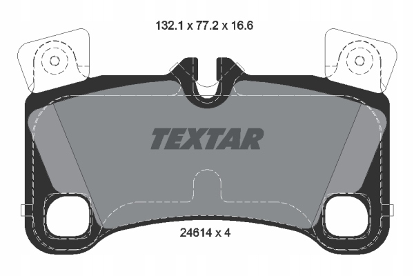 SABOTS DE FREIN TEXTAR ARRIÈRE - VW TOUAREG 7L 358MM photo 2 - milautoparts-fr.ukrlive.com