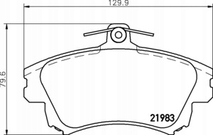 SABOTS DE FREIN DISQUES TEXTAR AVANT VOLVO S40 I V40 281MM photo 2 - milautoparts-fr.ukrlive.com