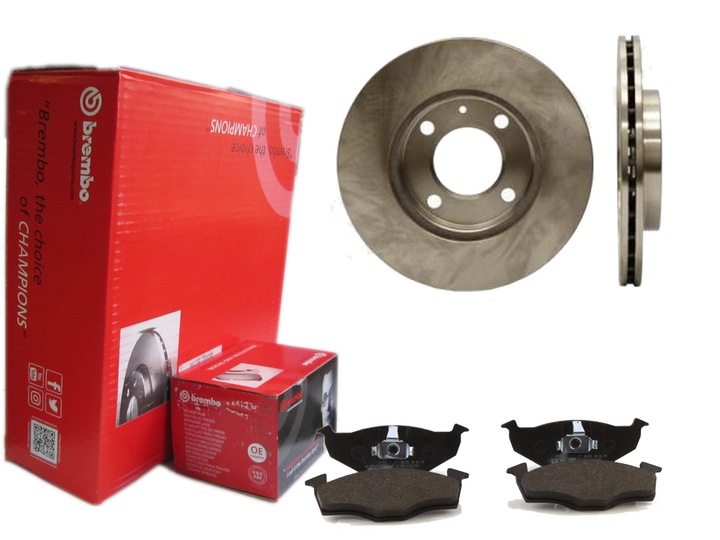 DISCS + PADS BREMBO FRONT SEAT IBIZA III IV 239 photo 1 - milautoparts-fr.ukrlive.com