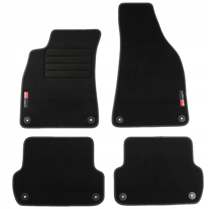 AUDI A4 B7 8F 2004-2008 MATS LOGO CARMAT photo 2 - milautoparts-fr.ukrlive.com